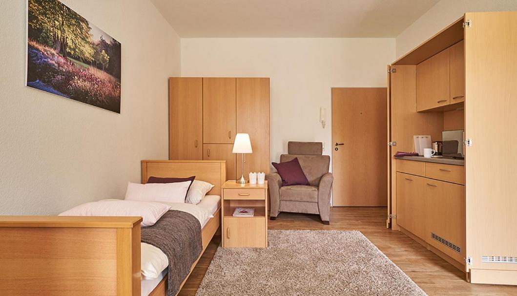 Апартаменты Haus Am Kurpark Бад-Дрибург Экстерьер фото